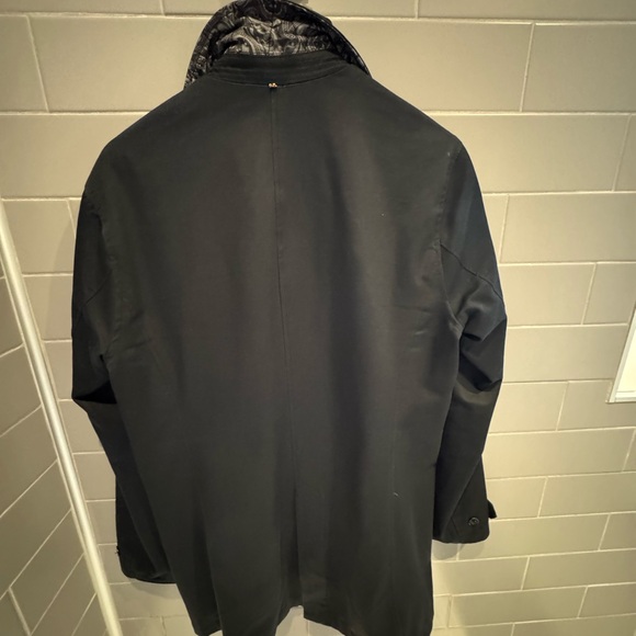 Pretty Green Black stylish Trench Coat - Picture 5 of 5